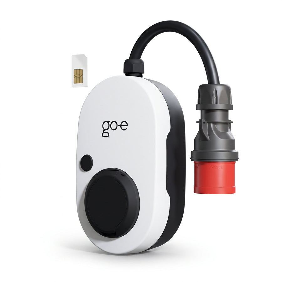 go-e Charger Gemini flex 2.0 ladeboks set fra siden