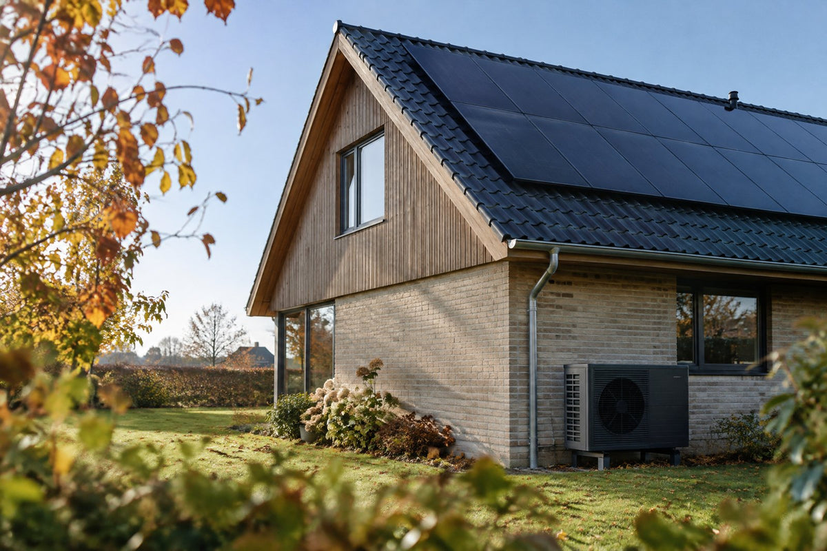 Solceller, batteri og varmepumpe: sådan spiller de sammen