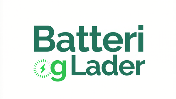 Batteri og Lader